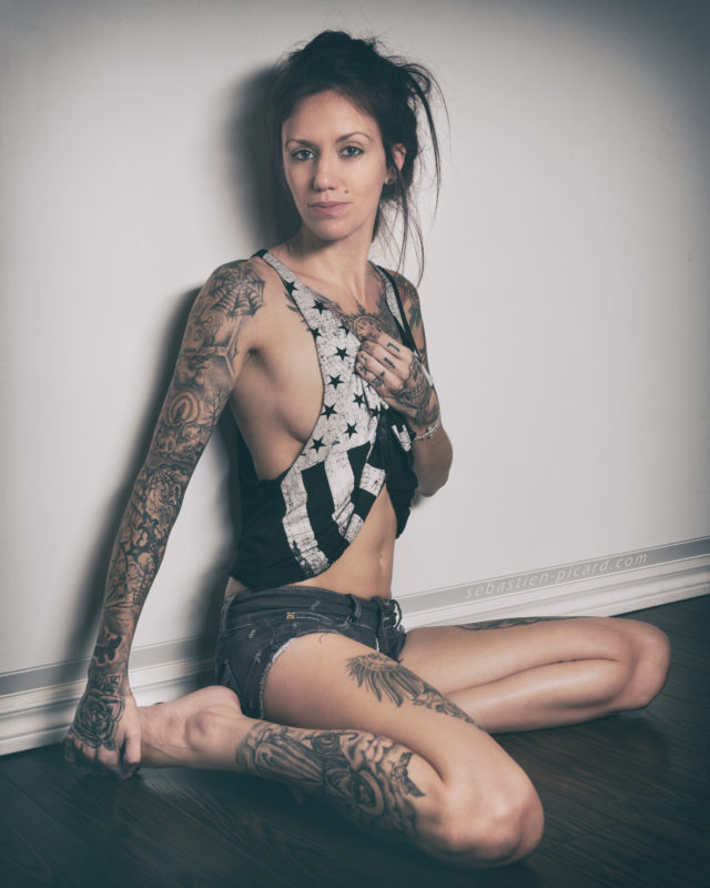 Boudoir - Kate Thewood - Québec Ink Girls